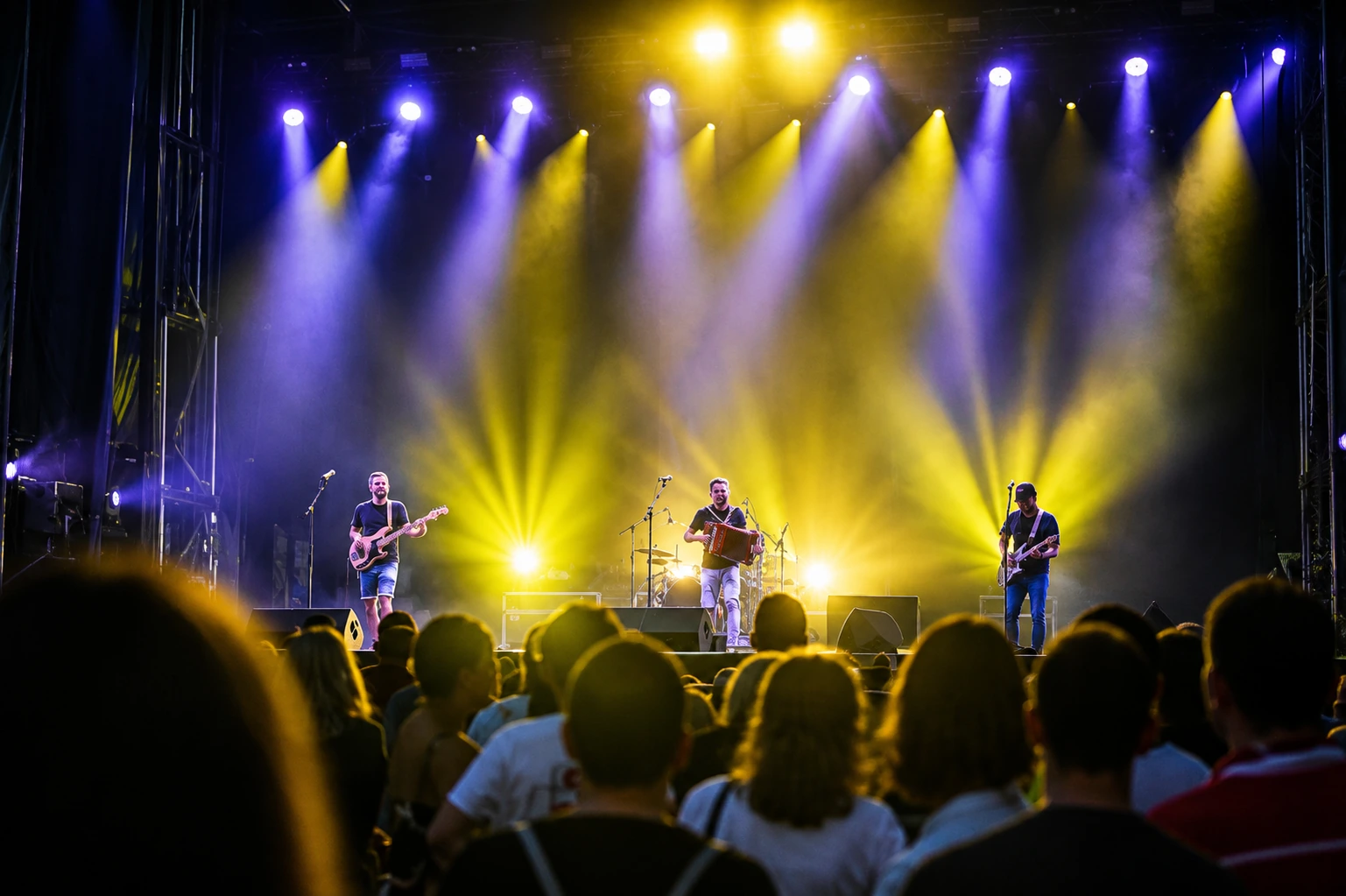 Interior de una sala de conciertos